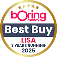 Boring Money Award LISA 3 Years Running 2025